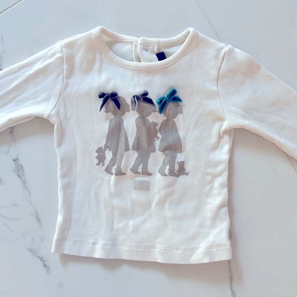 Lili Gaufrette t shirt 12m